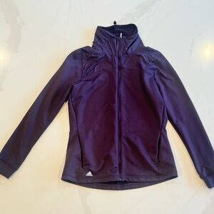 Adidas Women's Purple Golf Jacket